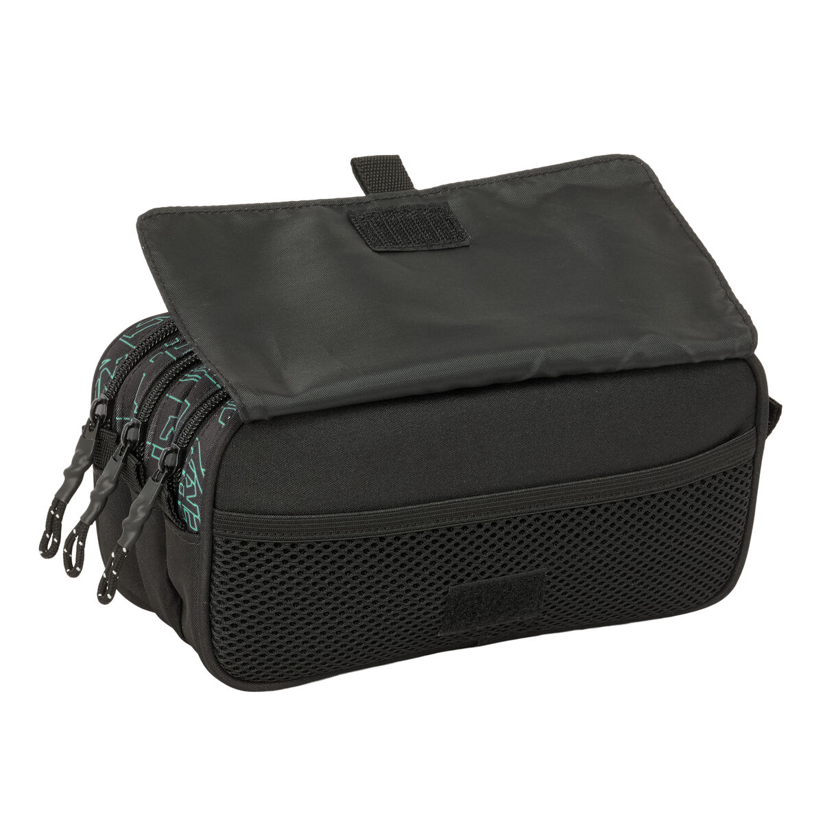 Penar triplu Nerf Game Negru 21,5 x 10 x 8 cm