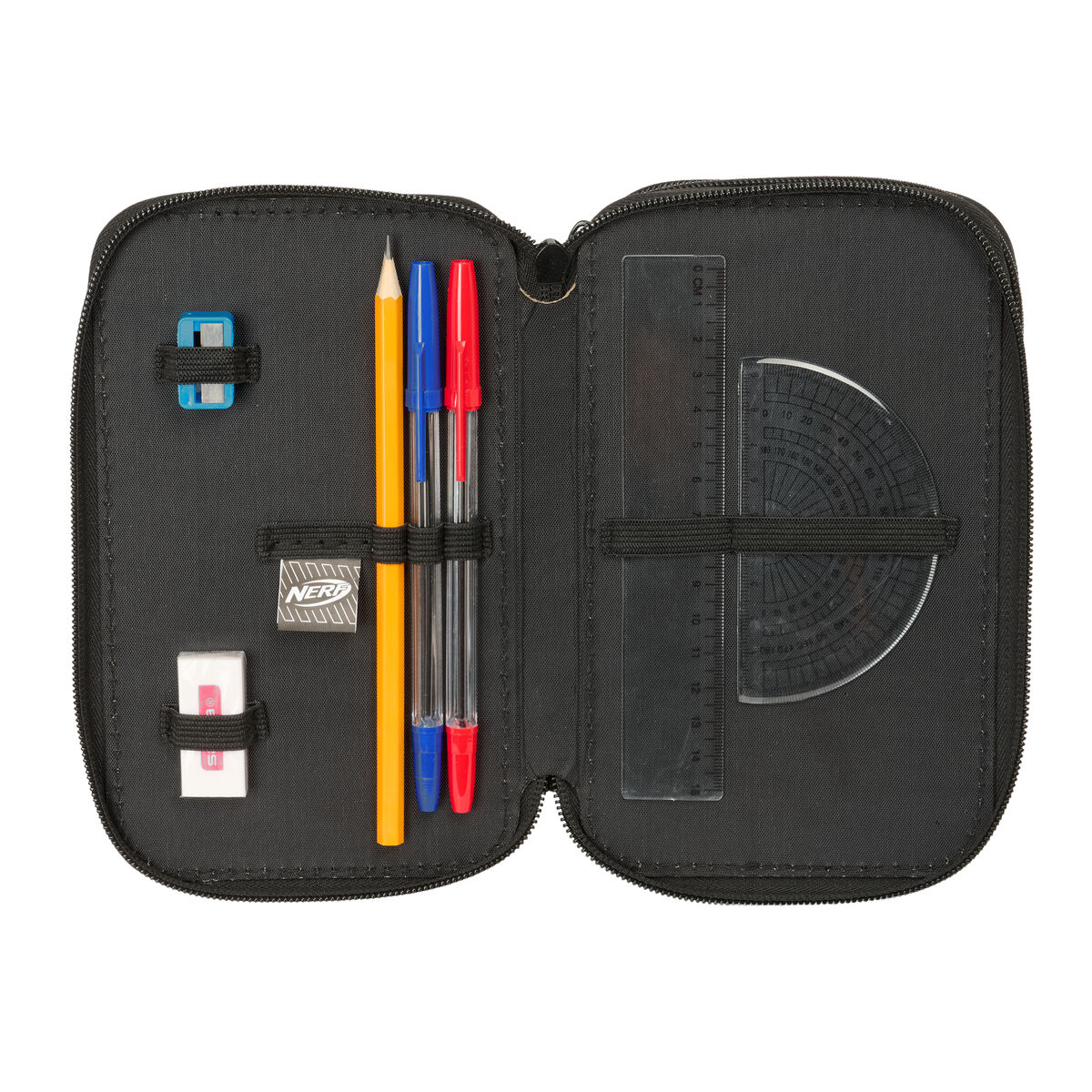 Geantă Universală Nerf Game Negru 12,5 x 19,5 x 5,5 cm 37 Piese