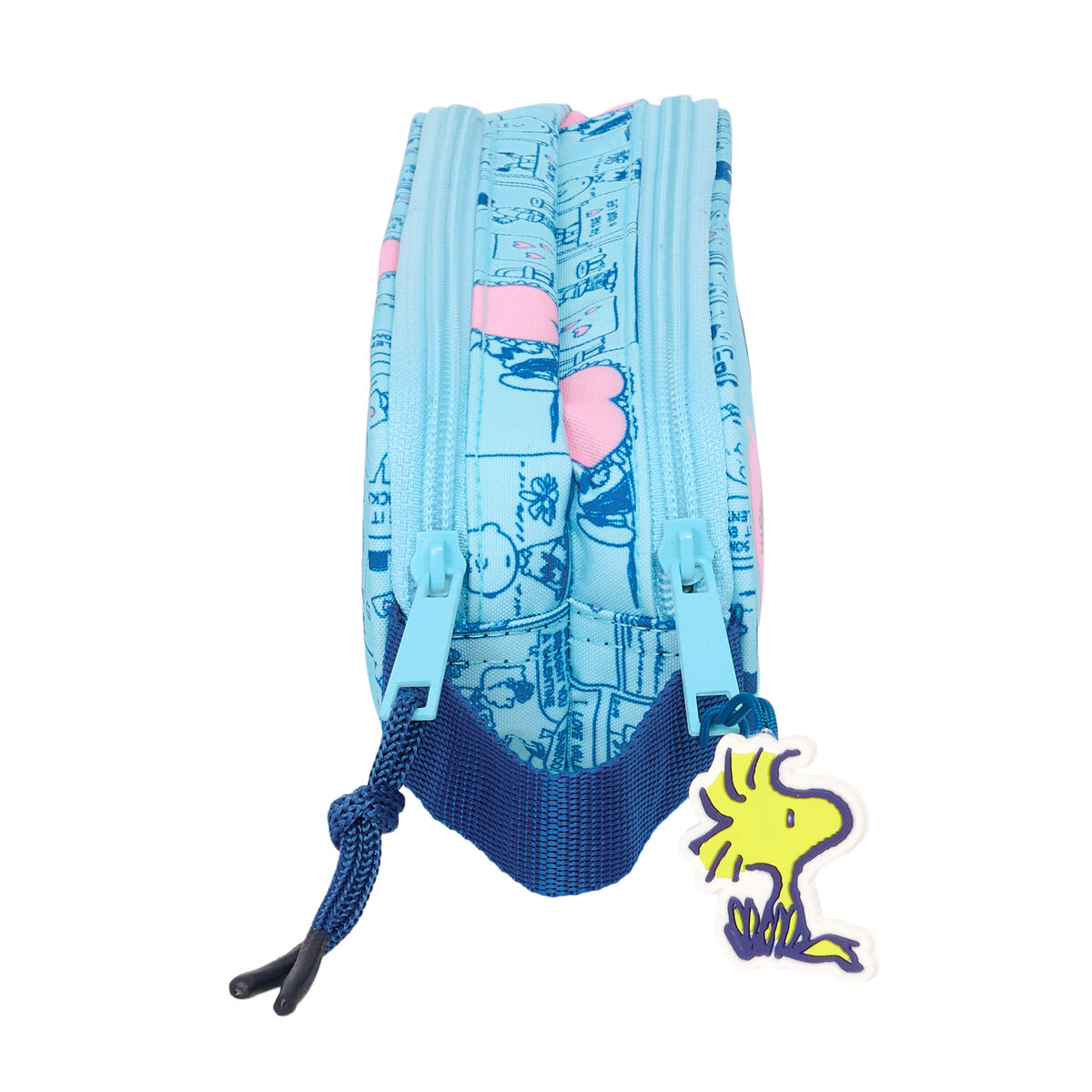 Penar dublu Snoopy Love Albastru deschis 21 x 8 x 6 cm