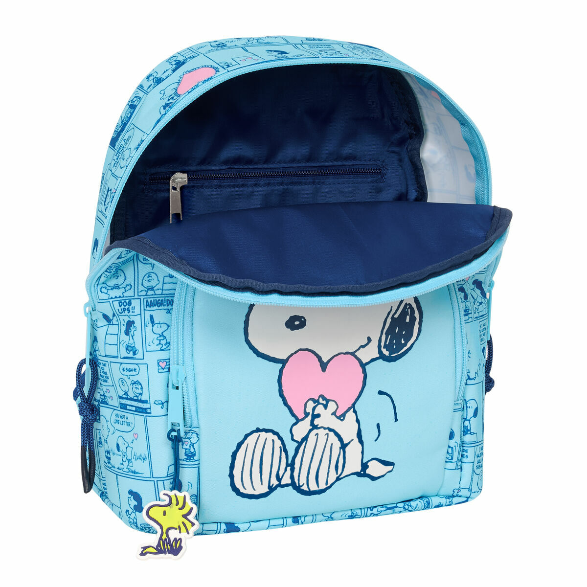 Rucsac Casual Snoopy Love Albastru deschis 25 x 30 x 13 cm