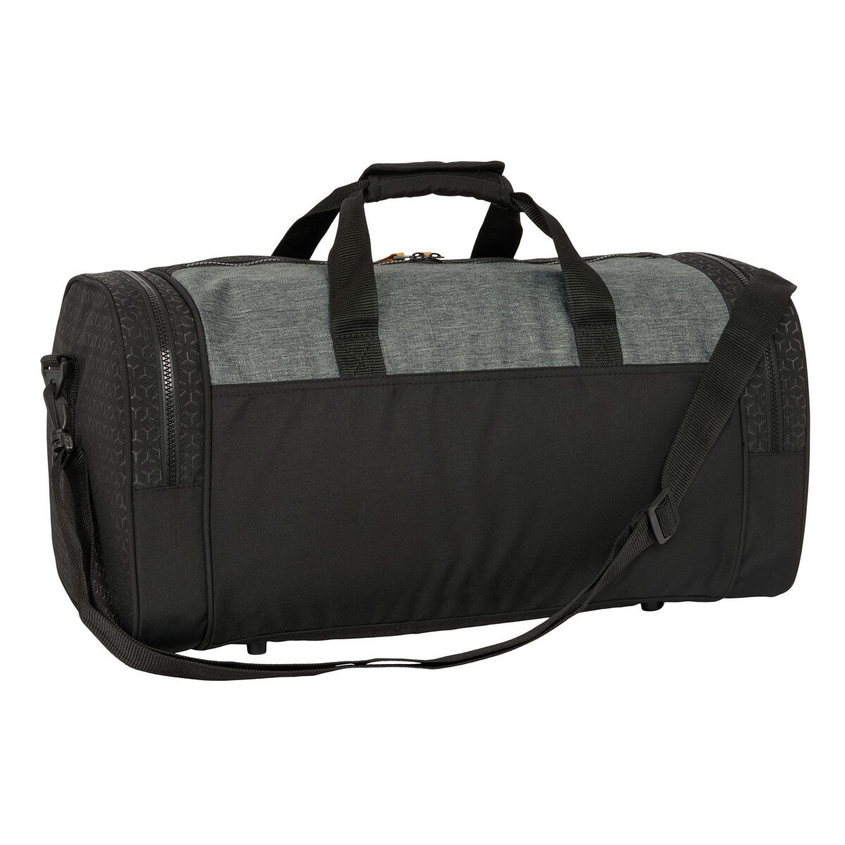 Geantă de Sport BlackFit8 Old school Negru Gri 55 x 26 x 27 cm
