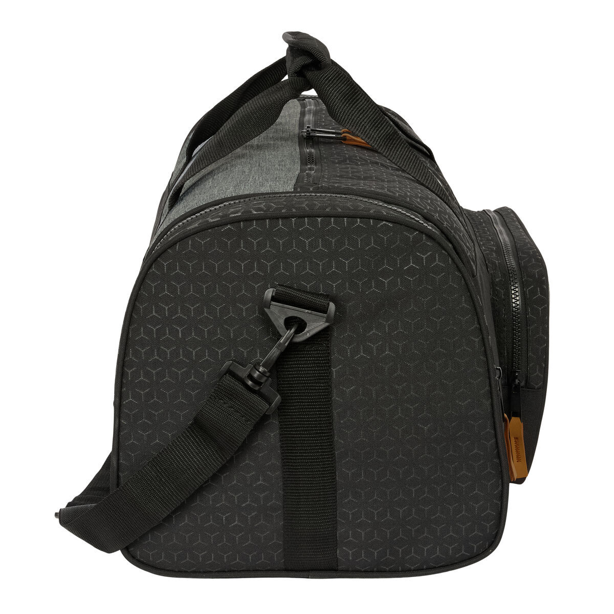 Geantă de Sport BlackFit8 Old school Negru Gri 55 x 26 x 27 cm