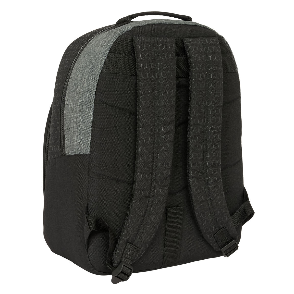 Ghiozdan BlackFit8 Old school Negru Gri 32 x 42 x 15 cm