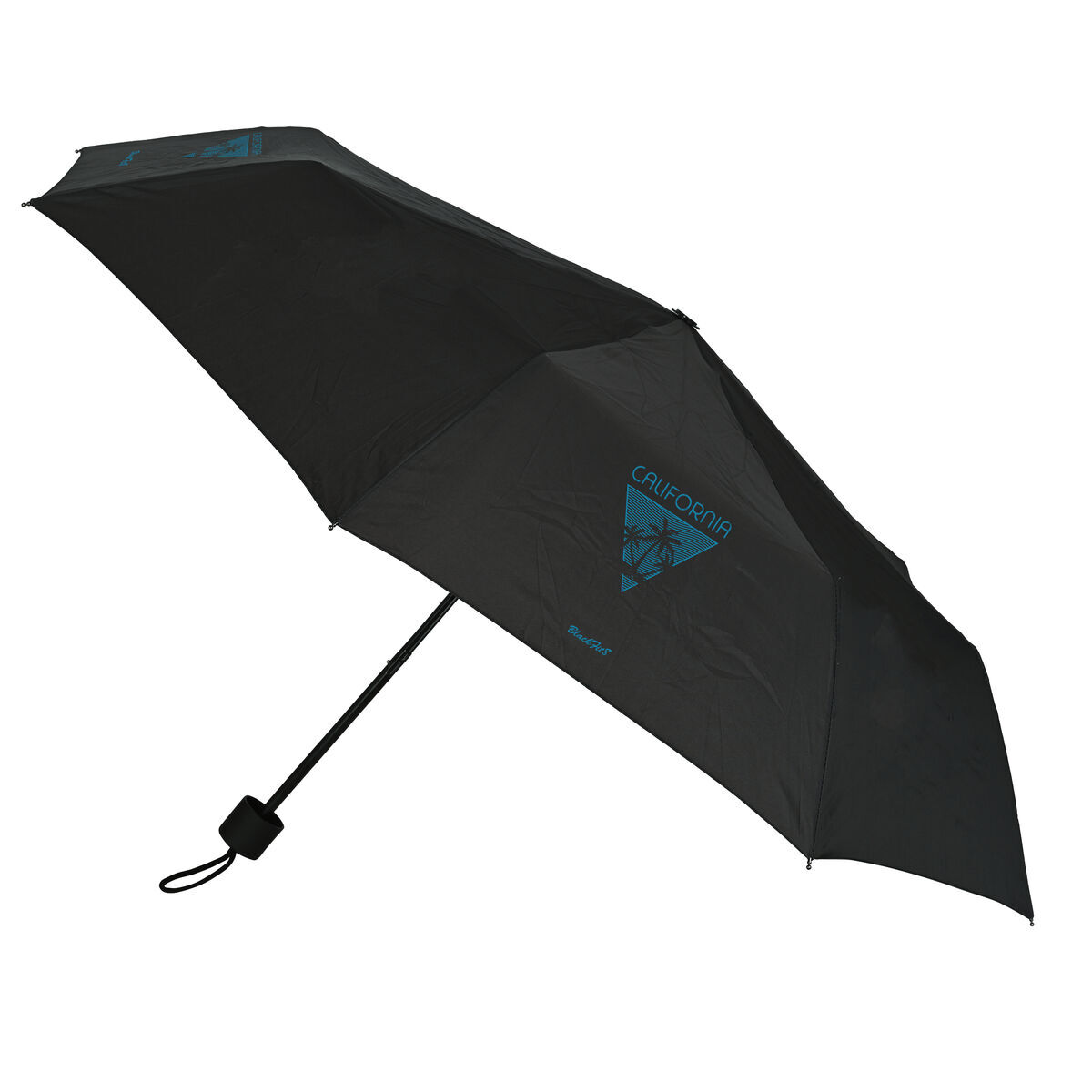 Umbrelă Pliabilă BlackFit8 California Albastru Negru Ø 98 cm