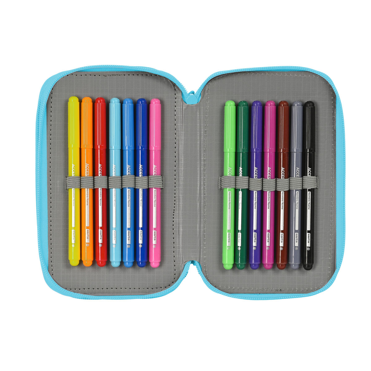 Geantă Universală BlackFit8 Cool Multicolor 12,5 x 19,5 x 5,5 cm 37 Piese