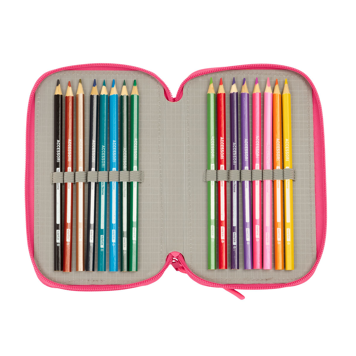 Geantă Universală Safta Feeling Multicolor 12,5 x 19,5 x 5,5 cm 37 Piese