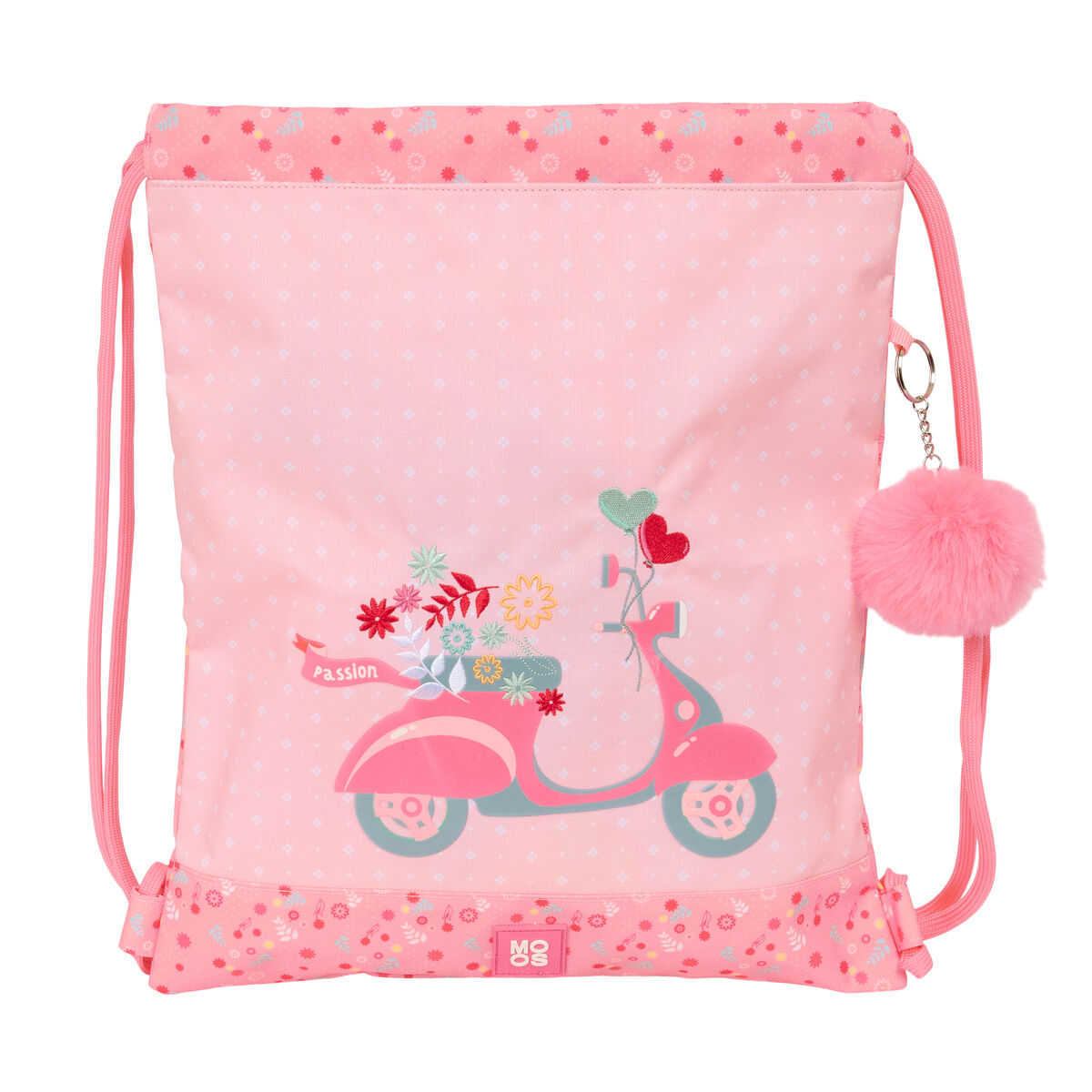 Geantă Rucsac cu Bretele Moos Passion Multicolor 35 x 40 x 1 cm