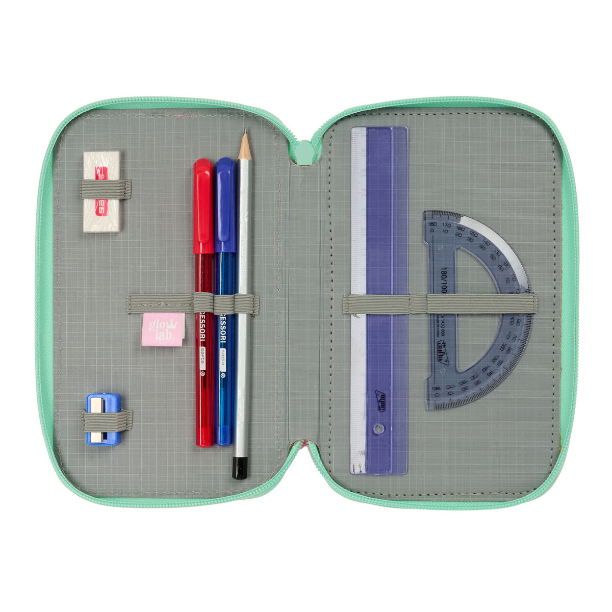 Geantă Universală Glow Lab Amazing 12,5 x 19,5 x 5,5 cm 37 Piese