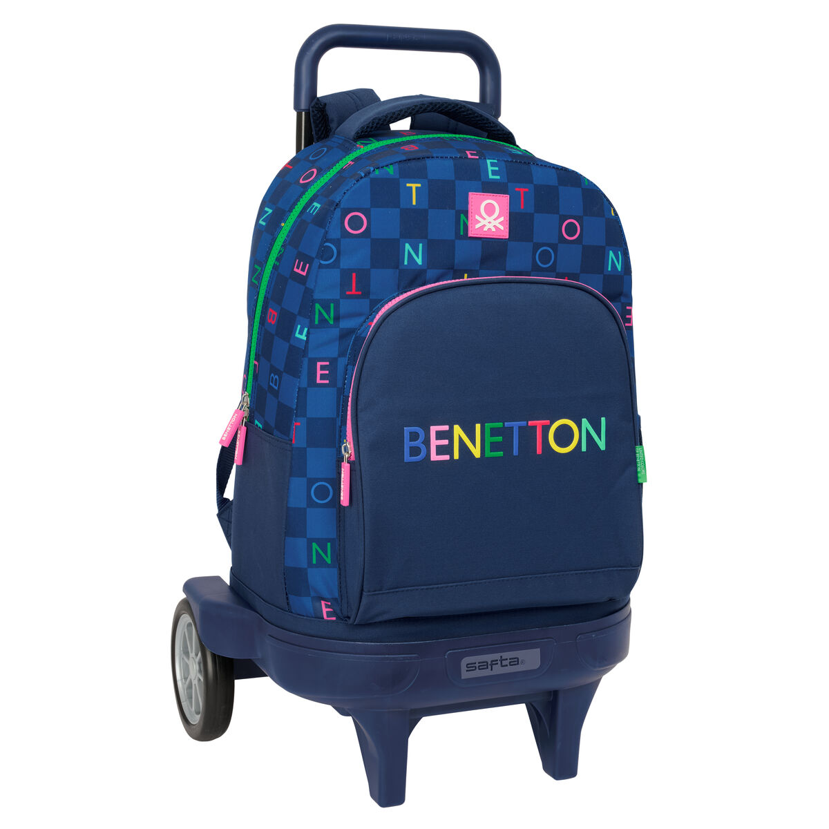 Ghiozdan Benetton Damero Bleumarin 33 x 45 x 22 cm