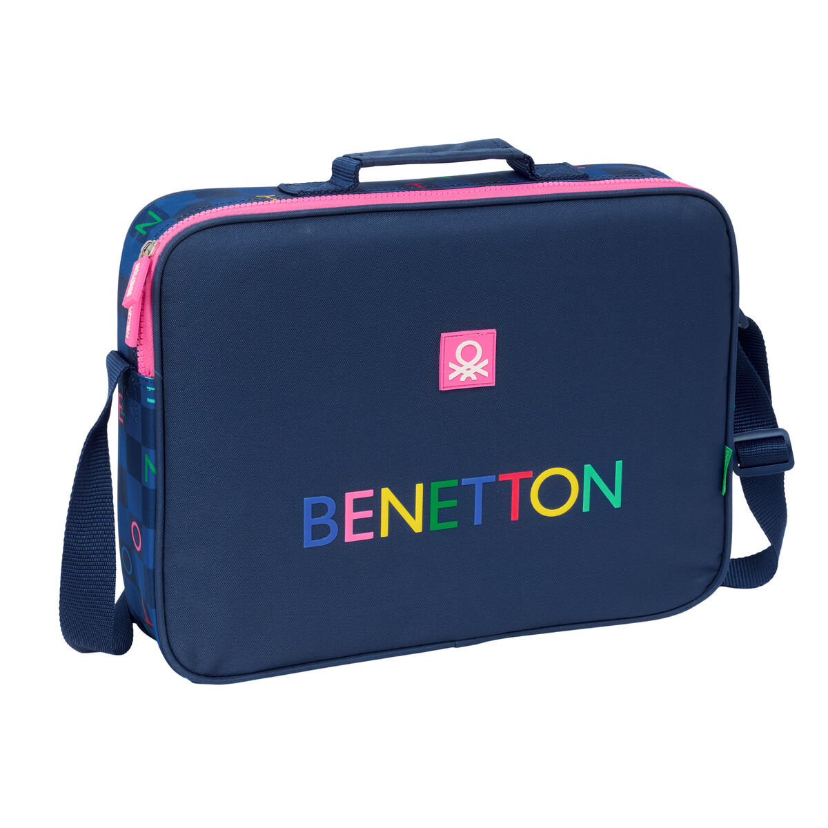Ghiozdan Benetton Damero Bleumarin 38 x 28 x 6 cm