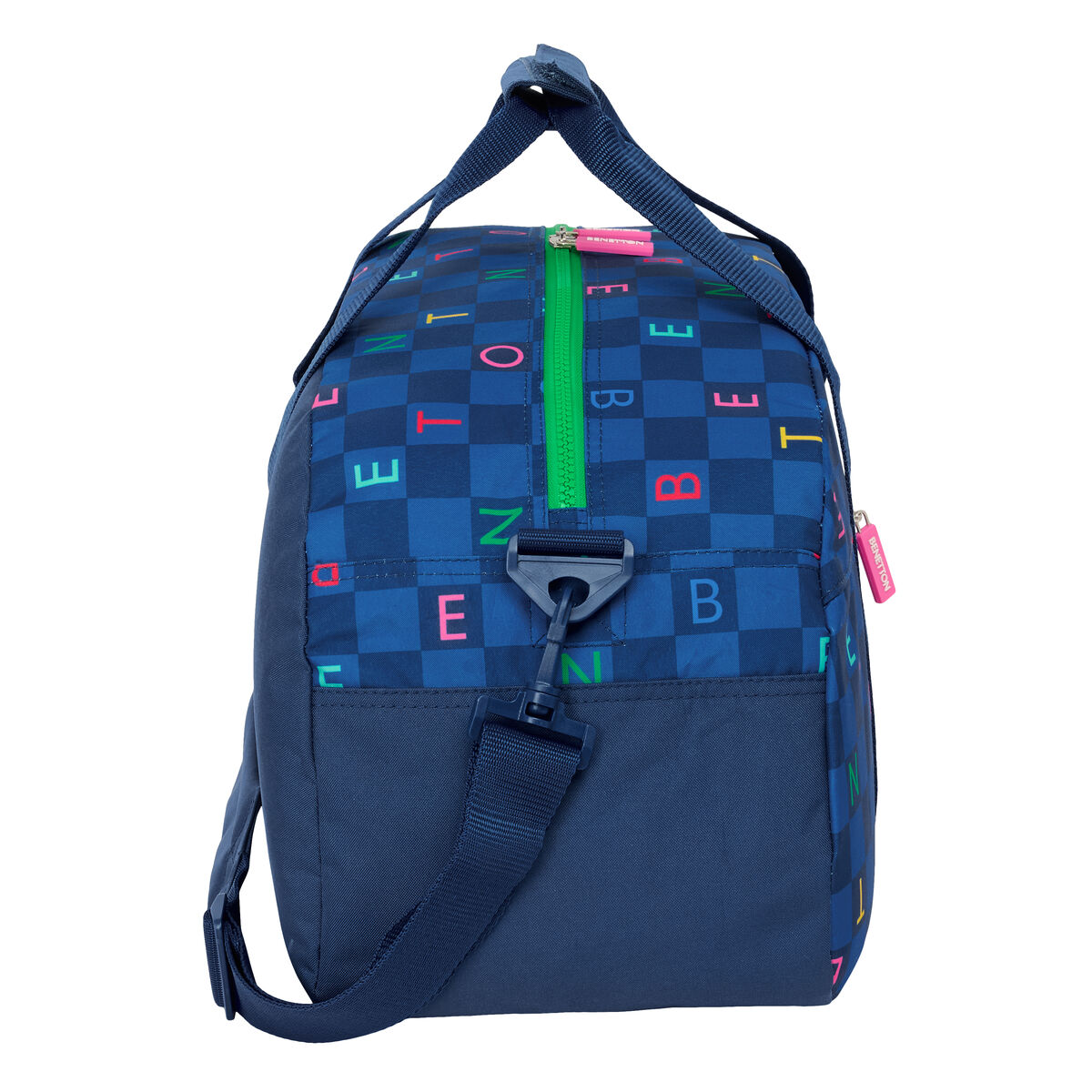Geantă de Sport Benetton Damero Bleumarin 50 x 26 x 20 cm