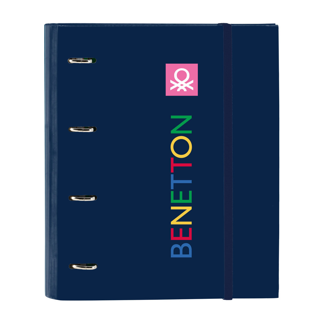 Biblioraft Benetton Damero Bleumarin 27 x 32 x 3.5 cm
