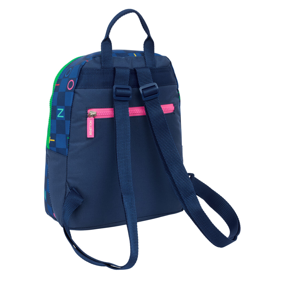 Rucsac Benetton Damero Bleumarin 25 x 30 x 13 cm