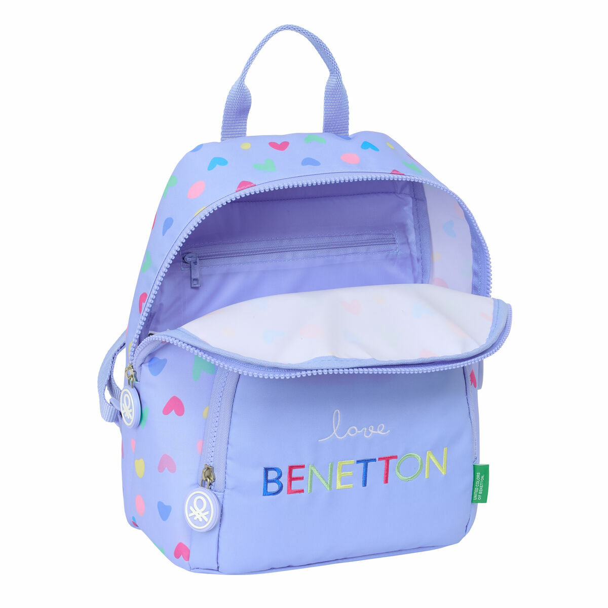 Rucsac Casual Benetton Lila Liliachiu 25 x 30 x 13 cm