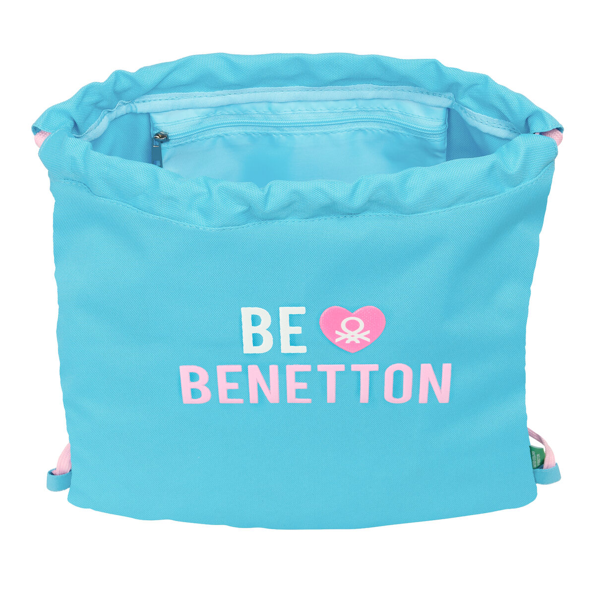 Geantă Rucsac cu Bretele Benetton Unique Roz Turquoise 35 x 40 x 1 cm