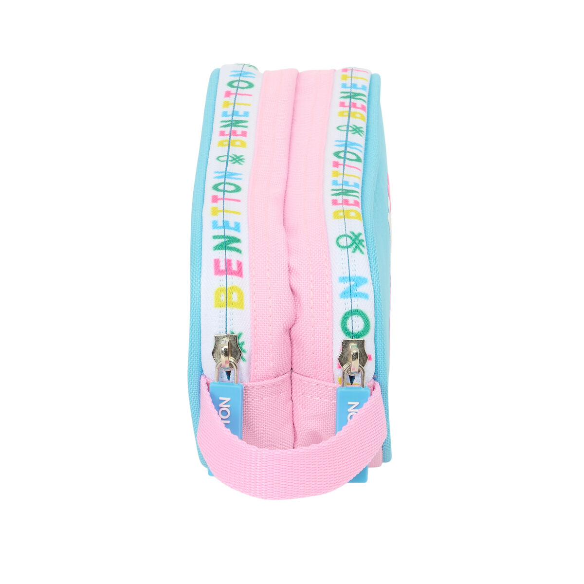 Penar dublu Benetton Unique Roz Turquoise 21 x 8 x 6 cm