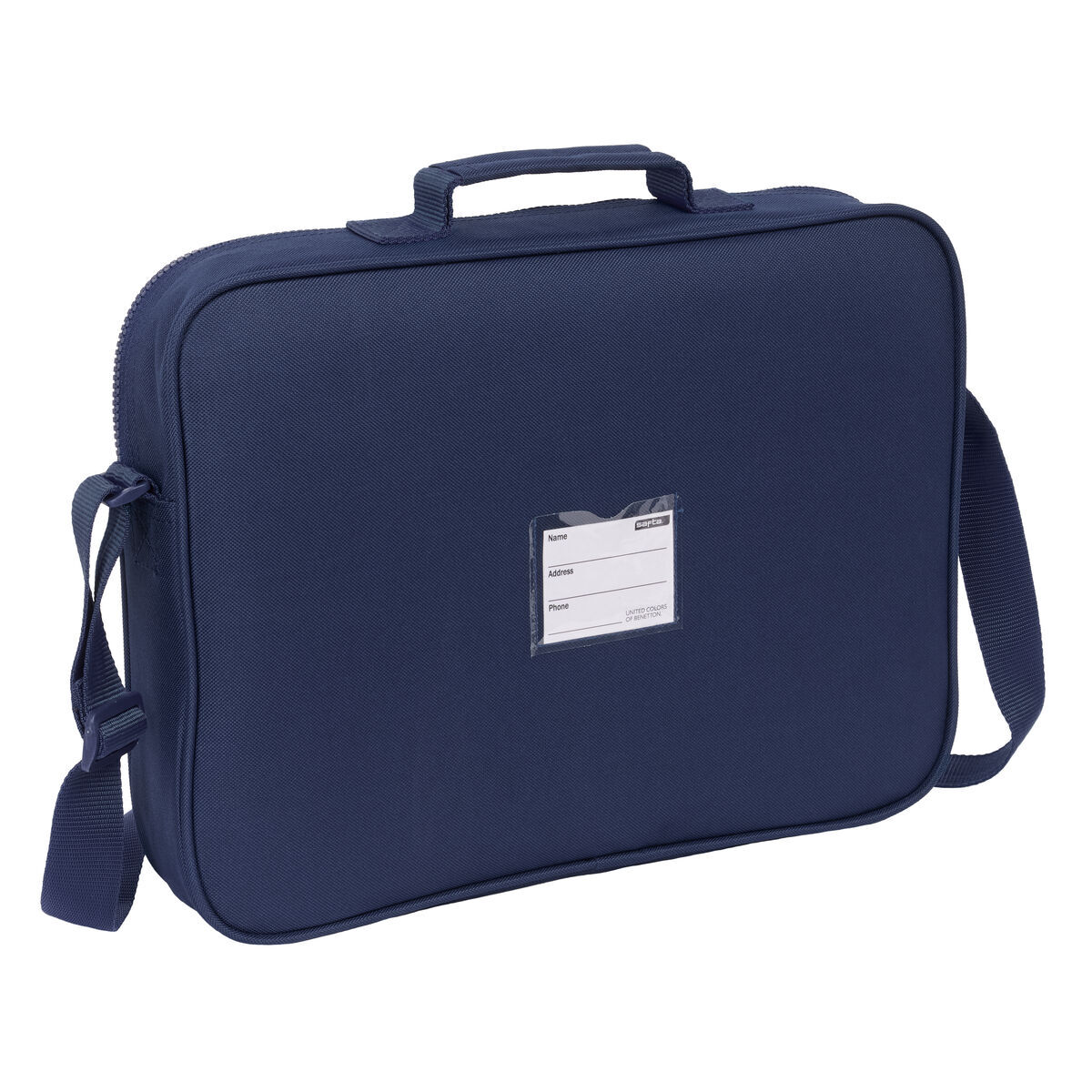 ghiozdan de școală Benetton Flag Bleumarin 38 x 28 x 6 cm