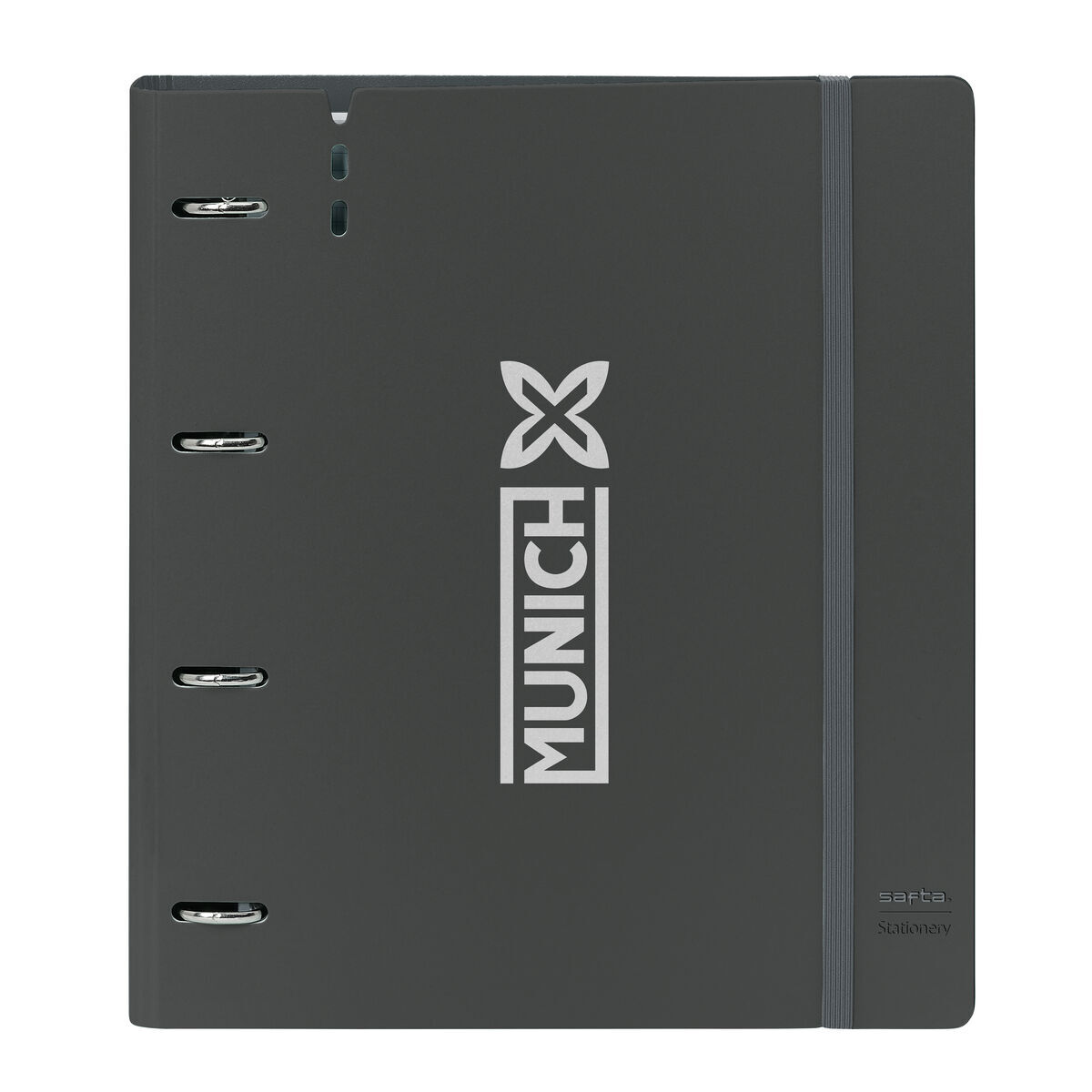 Biblioraft Munich Topo Negru 27 X 32 X 4 cm