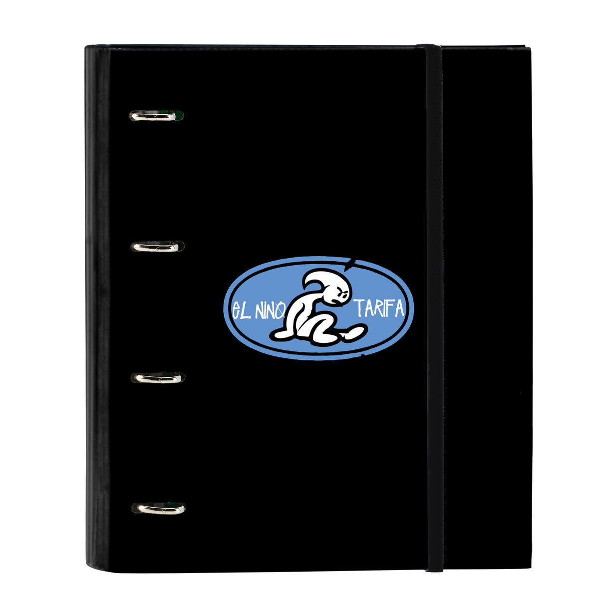 Biblioraft El Niño Roller Albastru Negru 27 x 32 x 3.5 cm