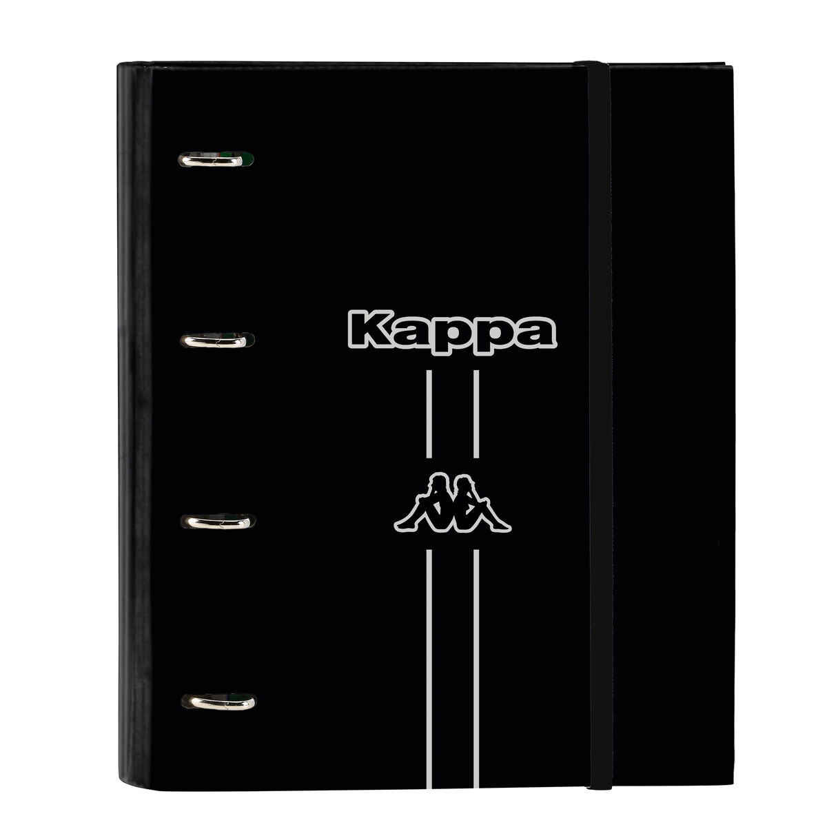 Biblioraft Kappa Dark Negru 27 x 32 x 3.5 cm