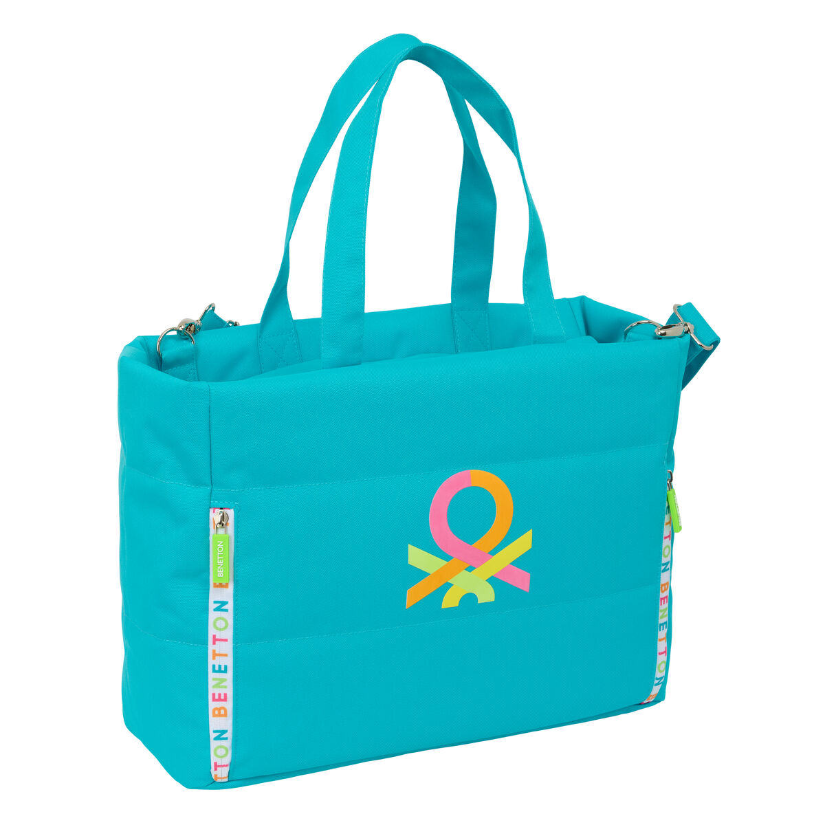 Servietă pentru Laptop Benetton Summer Albastru 40 x 31 x 17 cm