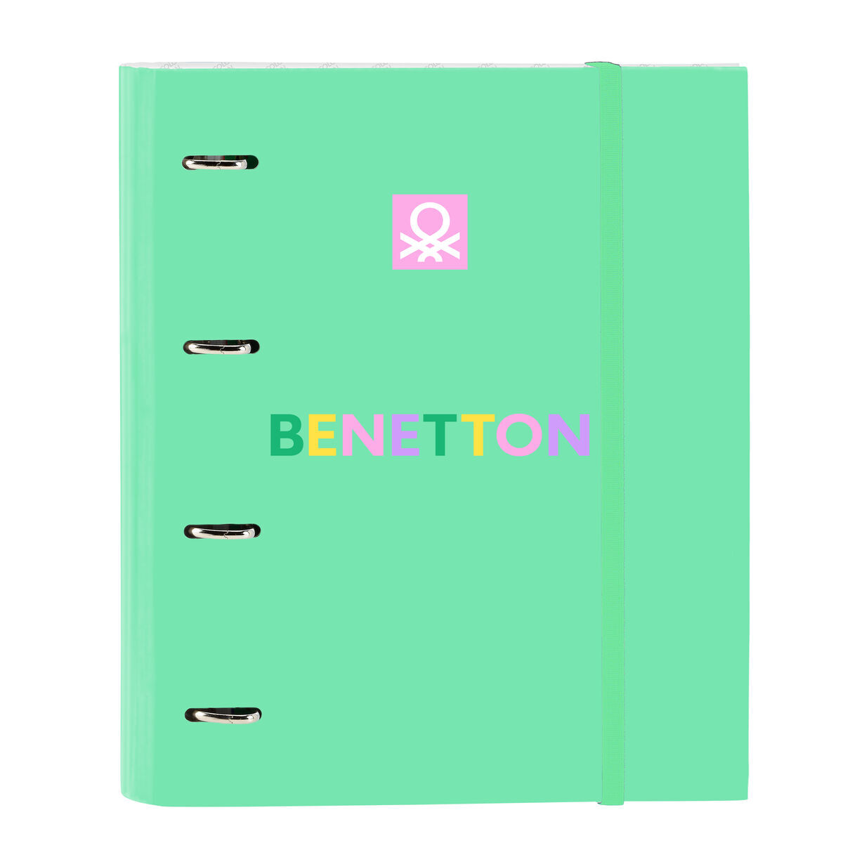 Biblioraft Benetton Mint Verde 27 x 32 x 3.5 cm