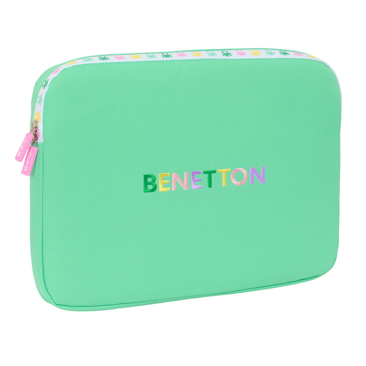 Husă pentru Laptop Benetton Mint Verde 15,6'' 39,5 x 27,5 x 3,5 cm