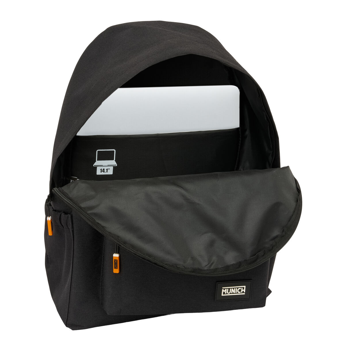 Rucsac pentru Laptop Munich Lagoon Negru 31 x 43 x 13 cm