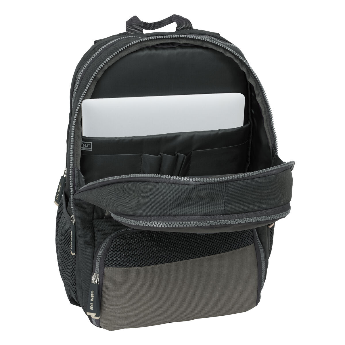 Ghiozdan Real Madrid C.F. Gri 30 x 42 x 17 cm