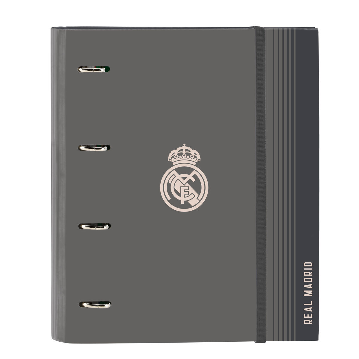 Biblioraft Real Madrid C.F. Gri 27 x 32 x 3.5 cm