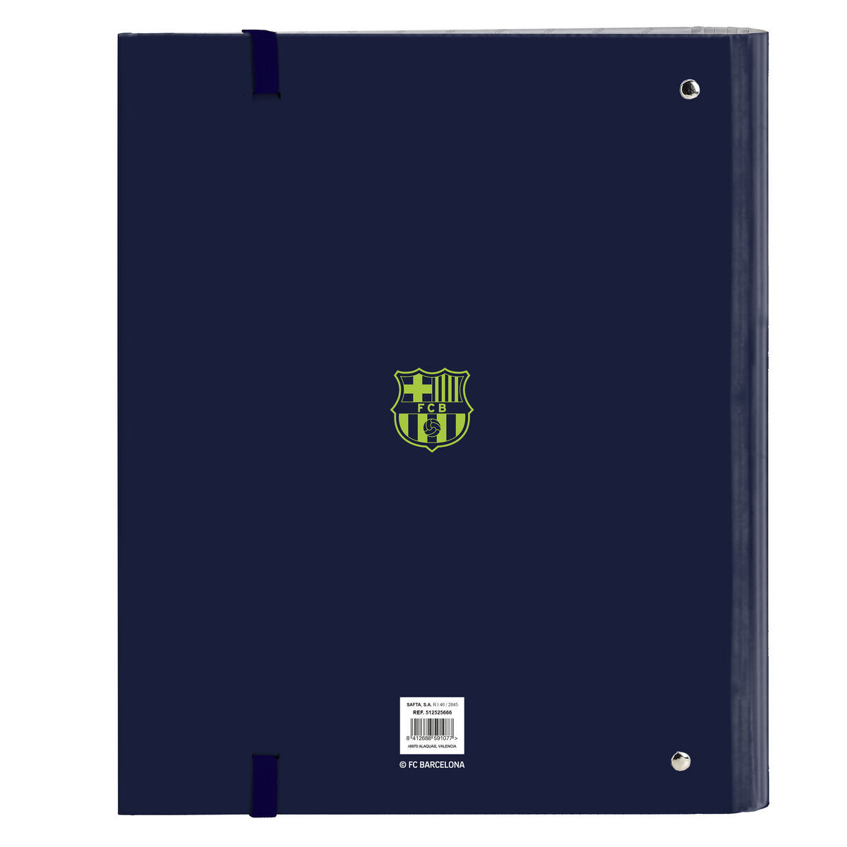 Biblioraft F.C. Barcelona Bleumarin 27 x 32 x 3.5 cm