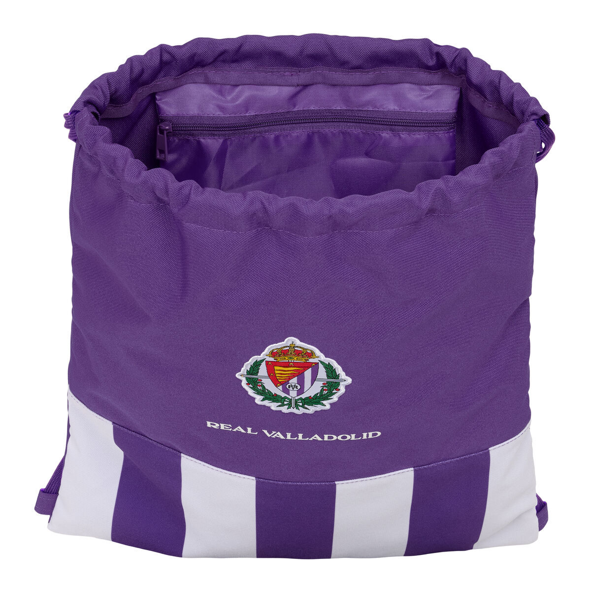 Geantă Rucsac cu Bretele Real Valladolid C.F. Alb Mov 35 x 40 x 1 cm