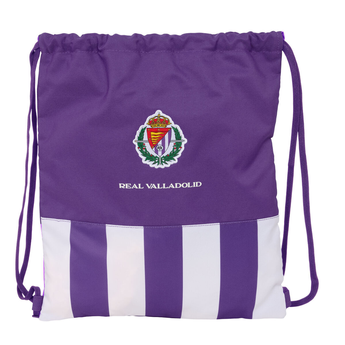 Geantă Rucsac cu Bretele Real Valladolid C.F. Alb Mov 35 x 40 x 1 cm