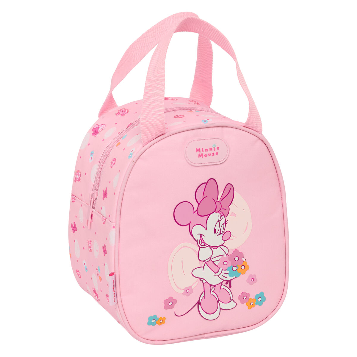 Geantă Termoizolantă pentru Gustări Minnie Mouse Baby Roz 19 x 22 x 14 cm