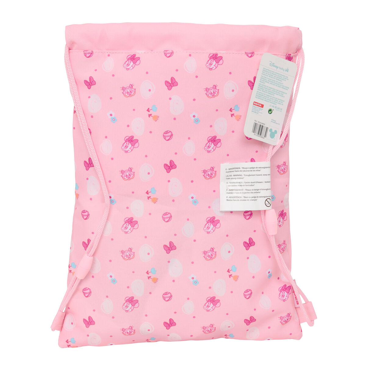 Geantă Rucsac cu Bretele Minnie Mouse Baby Roz 26 x 34 x 1 cm