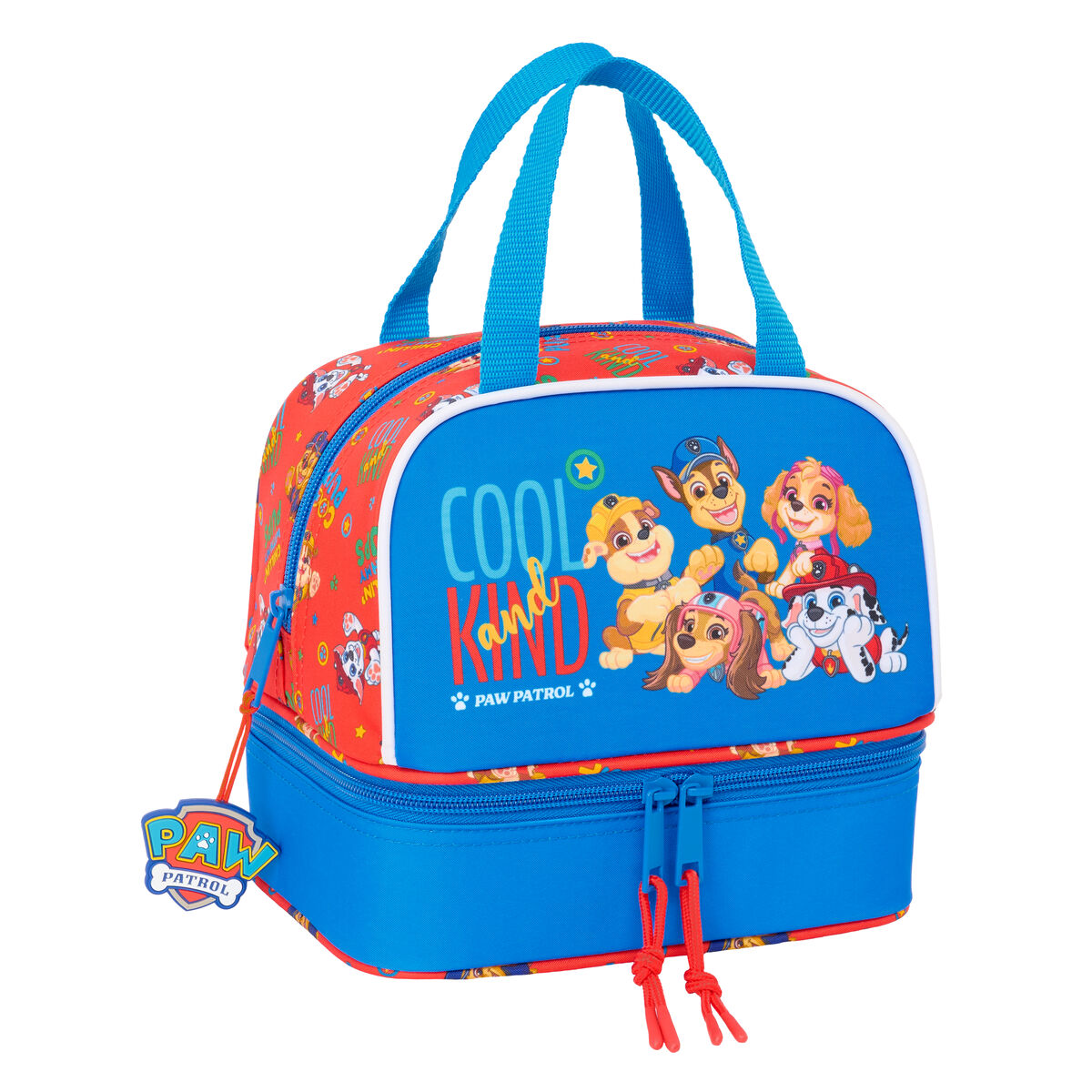 Geantă Termoizolantă pentru Gustări The Paw Patrol Cool Albastru Roșu 20 x 20 x 15 cm