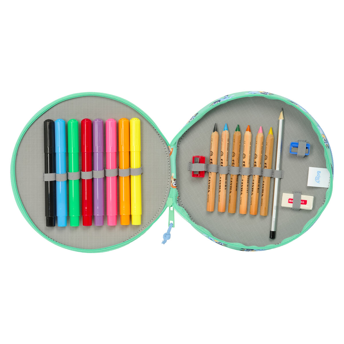 Geantă Universală Bluey Sisters Acvamarin 18 Piese