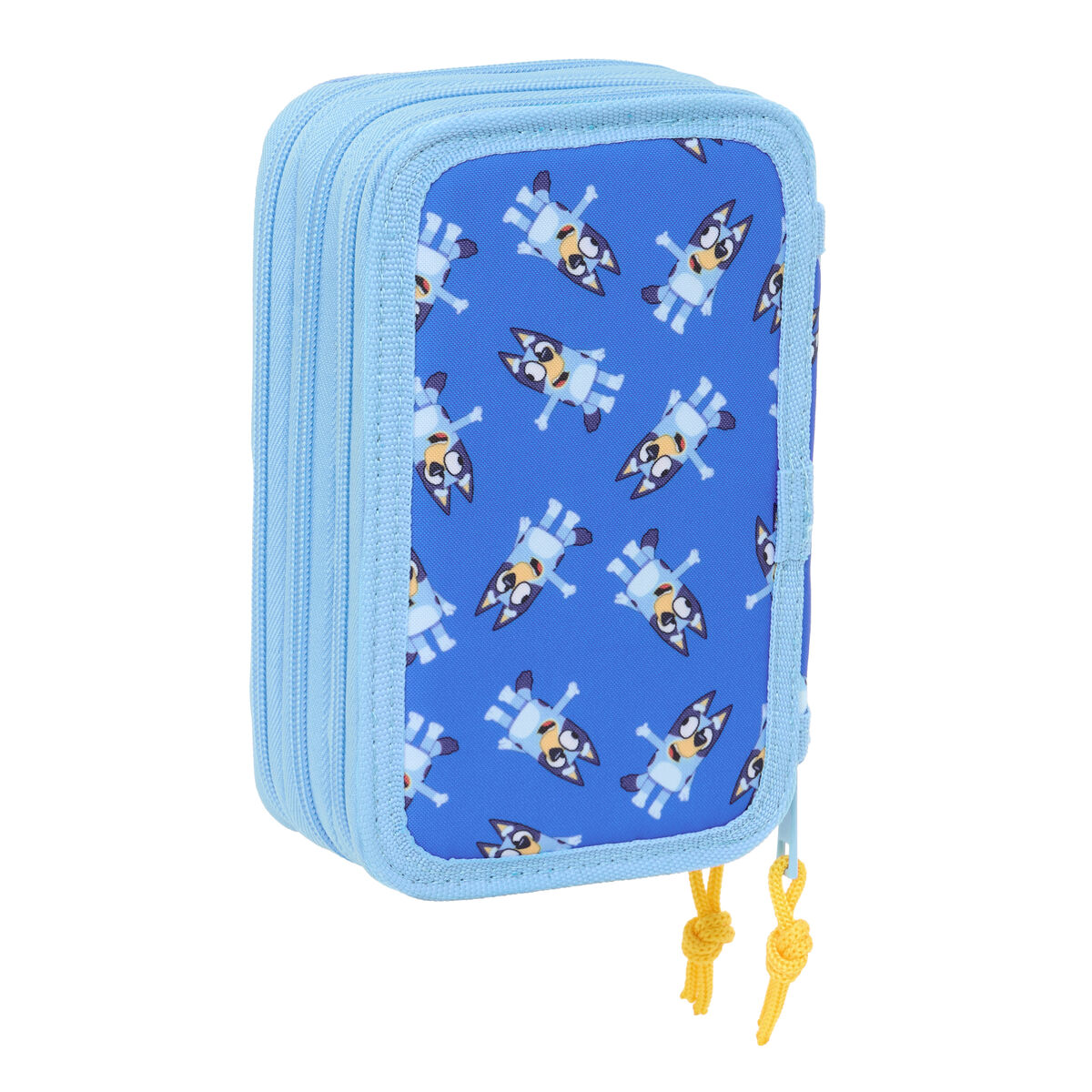 Penar Triplu Bluey Let's play Albastru 12,5 x 19,5 x 5,5 cm 37 Piese