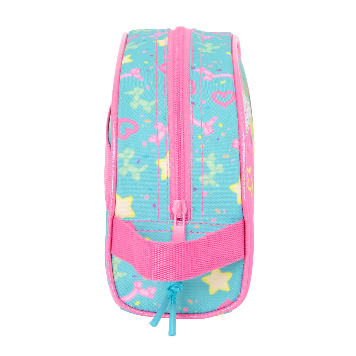 Trusă de Voiaj Gabby's Dollhouse Confetti Roz Turquoise 26 x 16 x 9 cm