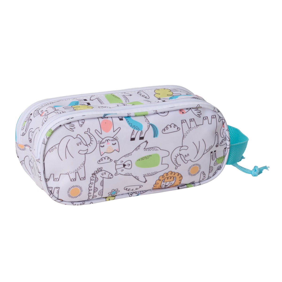 Penar dublu Safta Albastru Alb 21 x 8 x 6 cm 3D