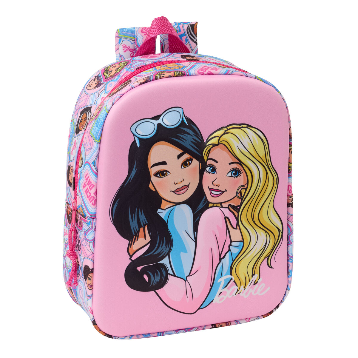 Rucsac pentru Copii Barbie Roz 22 x 27 x 10 cm 3D