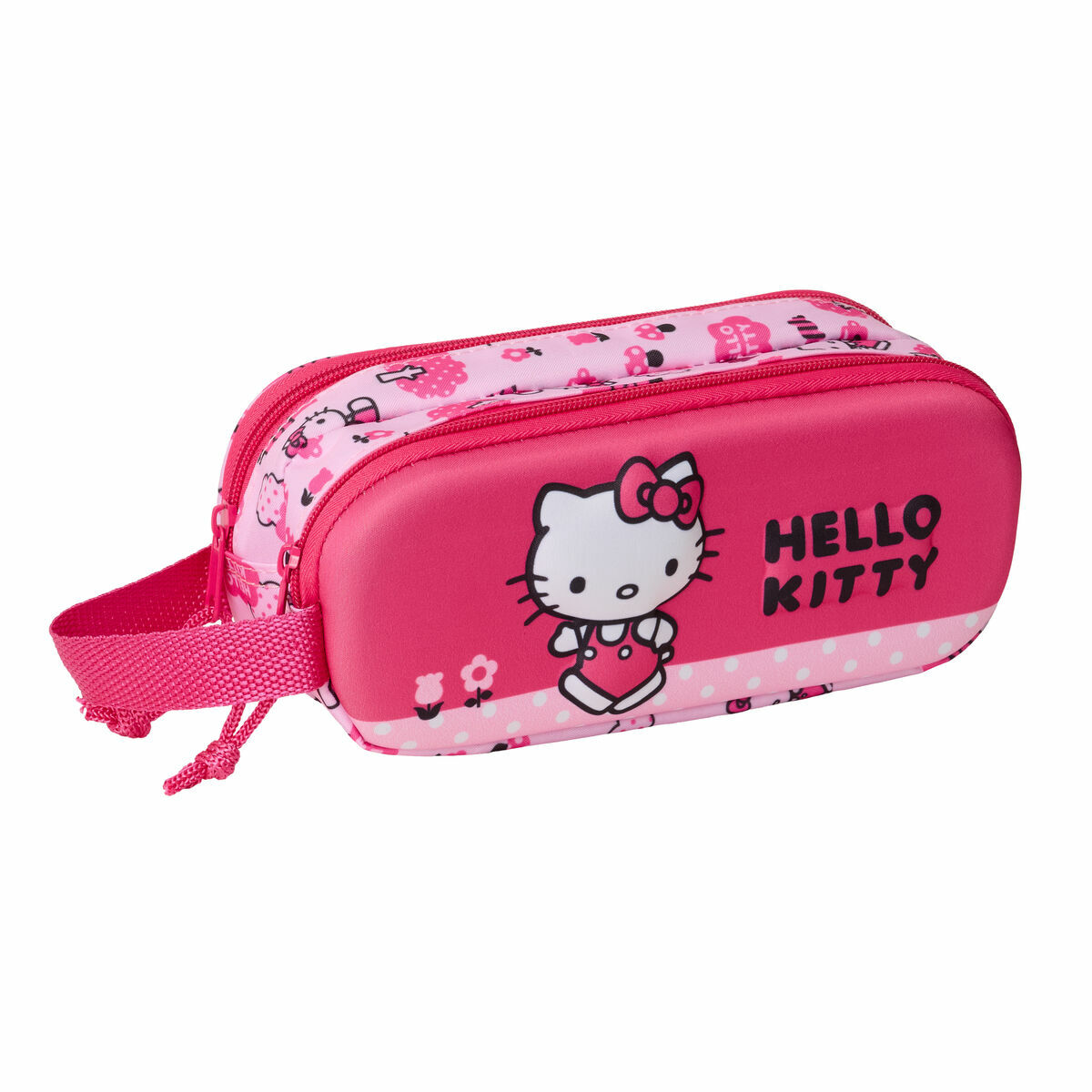 Penar dublu Hello Kitty Roz 21 x 8 x 6 cm