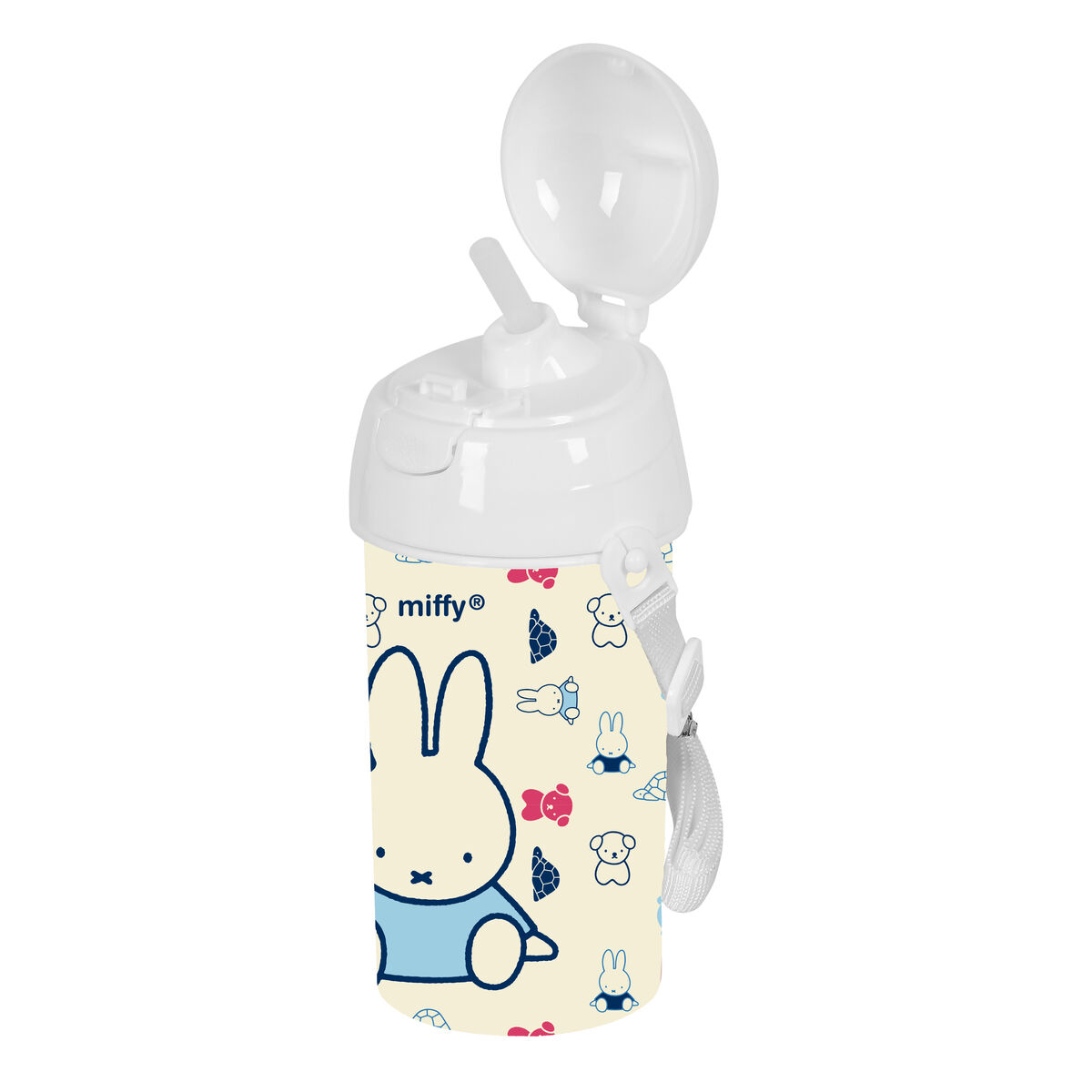 Sticlă de apă Miffy Buddy Bej PVC 500 ml