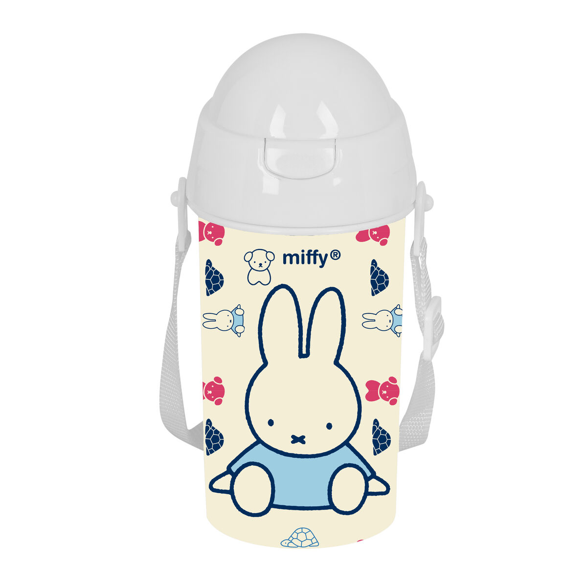 Sticlă de apă Miffy Buddy Bej PVC 500 ml