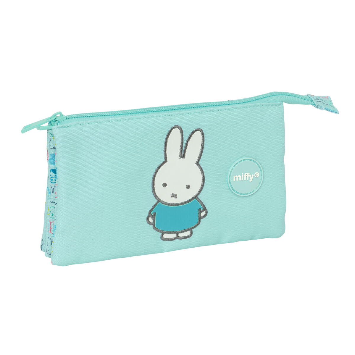 Geantă Termoizolantă pentru Gustări Miffy Friends Albastru 22 x 12 x 3 cm