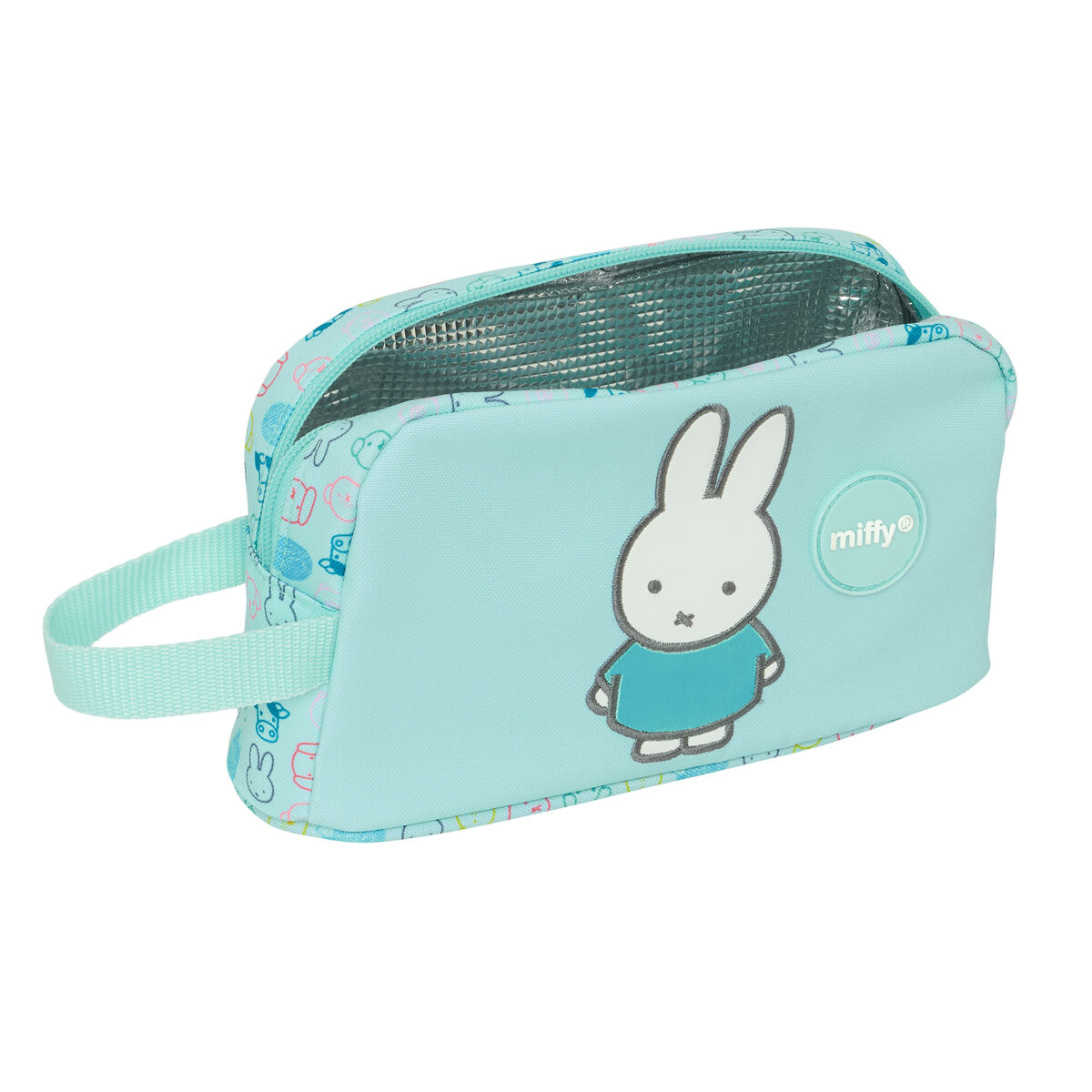 Geantă Termoizolantă pentru Gustări Miffy Friends Albastru 21,5 x 12 x 6,5 cm