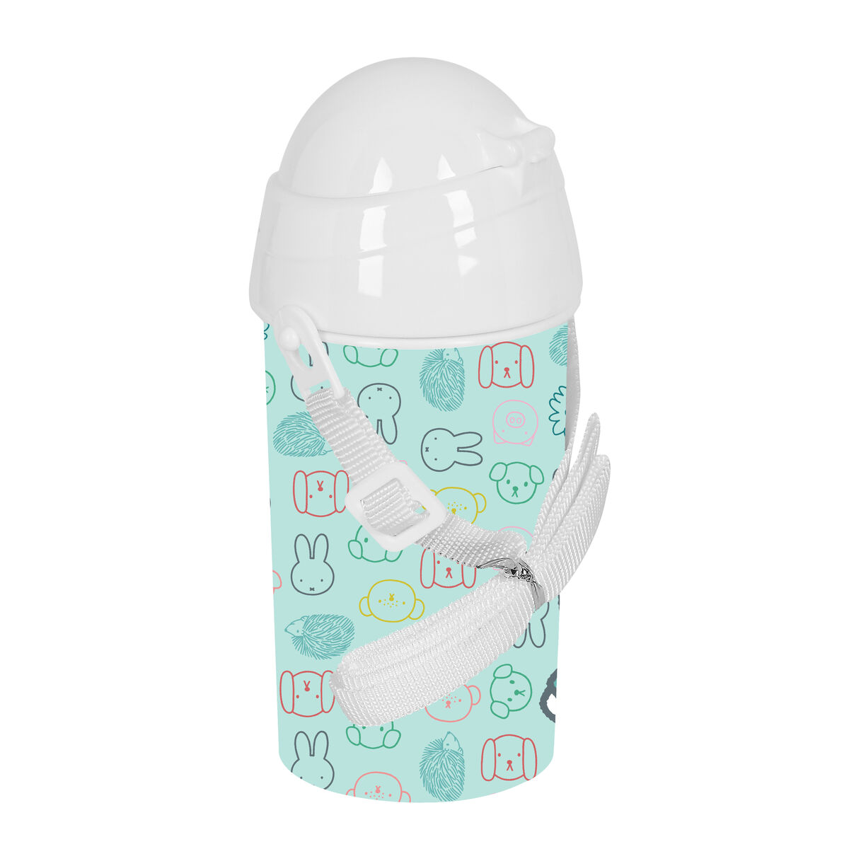 Sticlă de apă Miffy Friends Albastru PVC 500 ml