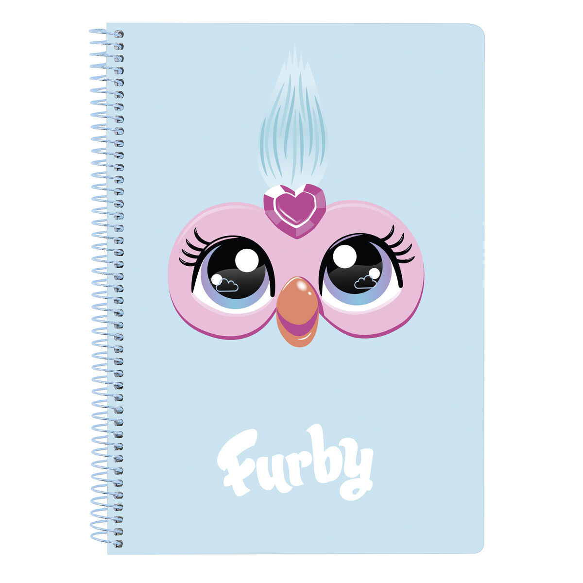 Notebook Furby Albastru celest A5 80 Frunze