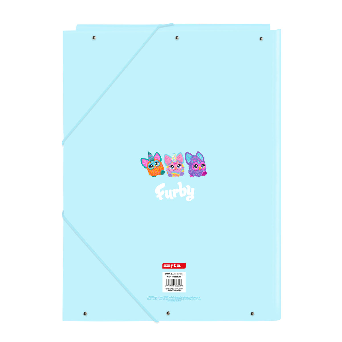 Dosar Furby Albastru celest A4