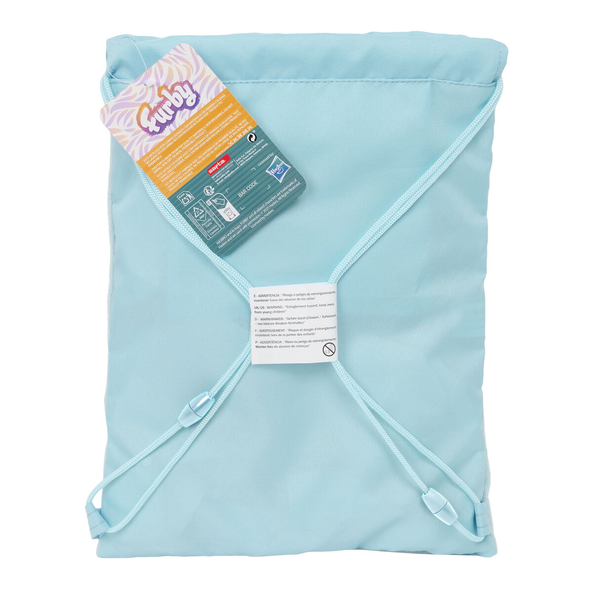 Geantă Rucsac cu Bretele Furby Albastru celest 26 x 34 x 1 cm